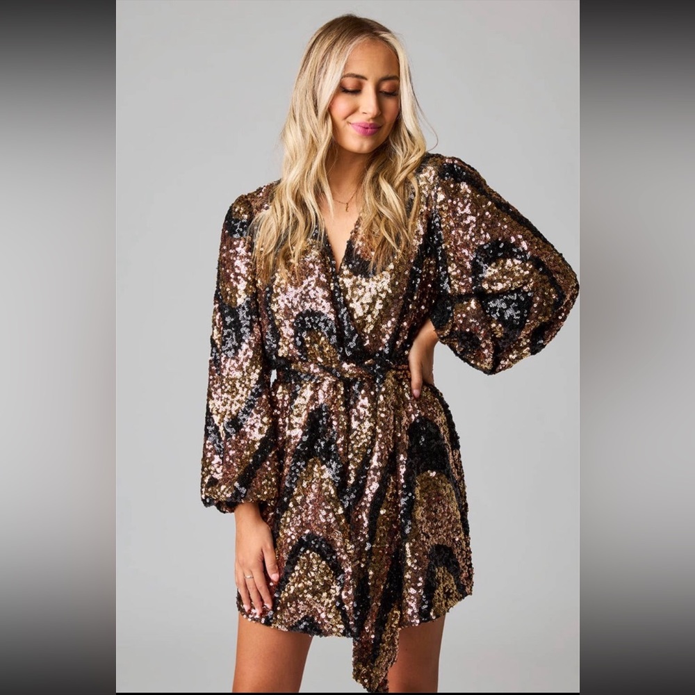 BuddyLove Arlene Sequin Dress